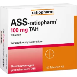 ASS-ratiopharm 100 mg TAH tabletid, 100 tk