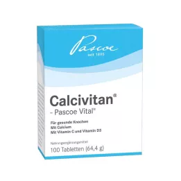 CALCIVITAN Pascoe Vital tabletid, 100 tk