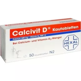 CALCIVIT D närimistabletid, 50 tk