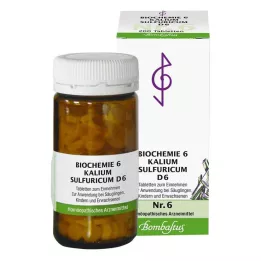 BIOCHEMIE 6 Kalium sulfuricum D 6 tabletti, 200 tk