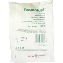 RAUCOTUPF Tampoon suur vatipea, 50 tk