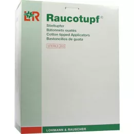 RAUCOTUPF Tampoon 1 tk suur puuvillane pea, 50X2 tk