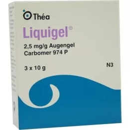 LIQUIGEL Silmageel, 3X10 g