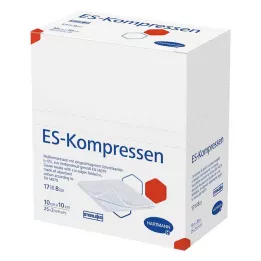 ES-KOMPRESSEN steriilne 10x10 cm 8-kordne, 25X2 tk