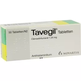 Tavegil Tabletid, 50 tk