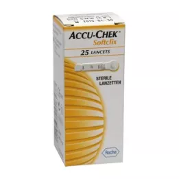 ACCU-CHEK Softclix Lancet, 25 tk