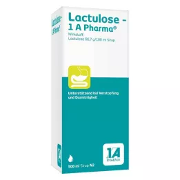 LACTULOSE-1A Pharma siirup, 500 ml
