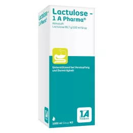 LACTULOSE-1A Pharma siirup, 1000 ml