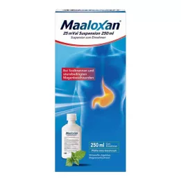 MAALOXAN 25 mVal suspensioon, 250 ml