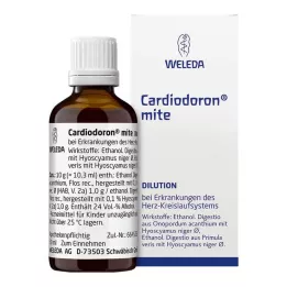 CARDIODORON MITE Lahjendus, 50 ml