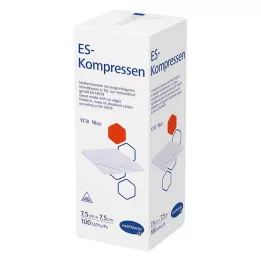 ES-KOMPRESSEN Intelil 7,5x7,5 cm 16 korda, 100 tk