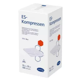 ES-KOMPRESSEN mittesteriilne 10x10 cm 16-suunaline, 100 tk