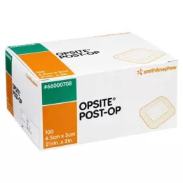 OPSITE Post-OP 5x6,5 cm steriilne side, 100X1 tk