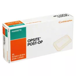 OPSITE Post-OP 8,5x15,5 cm steriilne side, 20X1 tk