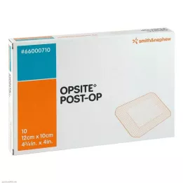 OPSITE Post-OP 10x12 cm side eraldi steriilne, 10X1 tk
