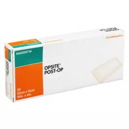 OPSITE Post-OP 10x25 cm side eraldi steriilne, 20X1 tk