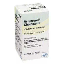 ACCUTREND Kolesterooli testribad, 5 tk