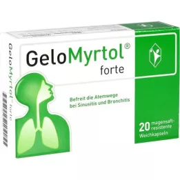 GELOMYRTOL Forte mao -resistentsed pehmed kapslid, 20 tk