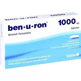BEN-u-RON 1000 mg supositories, 10 tk