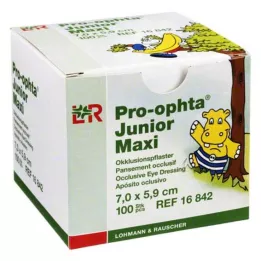 PRO-OPHTA Junior Maxi oklusiooni kõnnitee, 100 tk