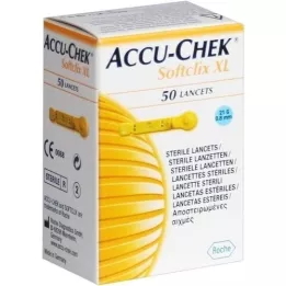 ACCU-CHEK SoftClix Lancet XL, 50 tk