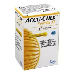 ACCU-CHEK Softclix Lancet XL, 50 tk