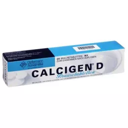 CALCIGEN D 600 mg/400 I.E. kihisevad tabletid, 20 tk