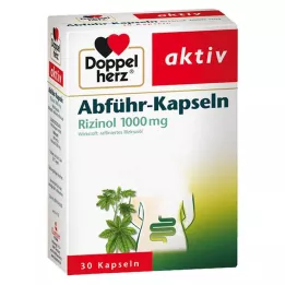 DOPPELHERZ Lahtistavad kapslid Rizinol 1000 mg, 30 tk