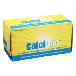 CALCIDOC Närimistabletid, 120 tk