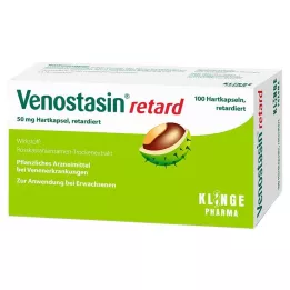 VENOSTASIN retard 50 mg toimeainet prolongeeritult vabastav kõvakapsel, 100 tk