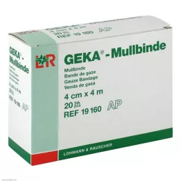 MULLBINDEN GEKA 4 cmx4 m, 20 tk