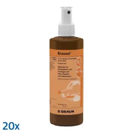 BRAUNOL Limaskesta antiseptik, 20X250 ml