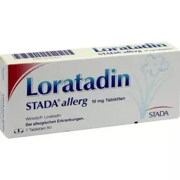LORATADIN STADA 10 mg allergilised tabletid, 7 tk