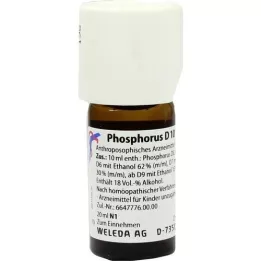 PHOSPHORUS D 10 lahjendus, 20 ml