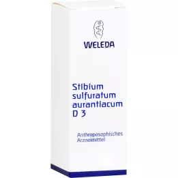 Stibium Sulfuratum Aurantiacum d 3 Tritureerimine, 20 g