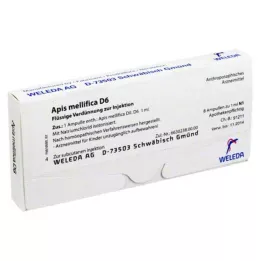 APIS MELLIFICA D 6 ampulli, 8 tk