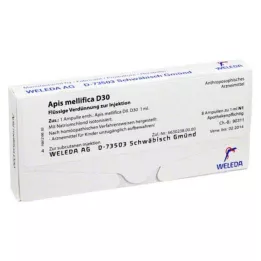APIS MELLIFICA D 30 ampulli, 8 tk