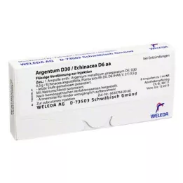 ARGENTUM d 30/ECHINACEA d 6 aa ampullid, 8 tk
