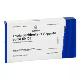 THUJA OCCIDENTALIS ARGENTO CultA d 3 ampulli, 8x1 ml