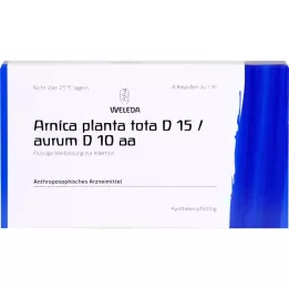 Arnica Planta TA D 15 / Aurum D 10 AA ampullid, 8x1 ml
