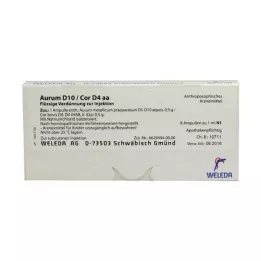 AURUM D 10/Cor D 4 AA ampullid, 8x1 ml