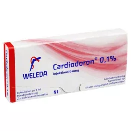 CARDIODORON 0,1% süstelahus, 8X1 ml
