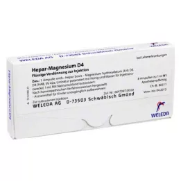 HEPAR MAGNESIUM D 4 ampullid, 8 tk