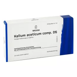 KALIUM ACETICUM COMP.D 6 ampullid, 8X1 ml