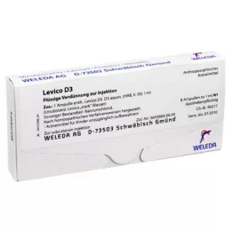 LEVICO D 3 ampullid, 8X1 ml