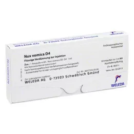 NUX VOMICA D 4 ampullid, 8X1ml