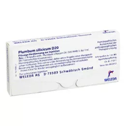 PLUMBUM SILICICUM D 20 ampullid, 8X1 ml