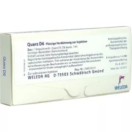 QUARZ d 6 ampulli, 8x1 ml