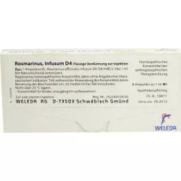 ROSMARINUS D 4 ampullid, 8x1 ml
