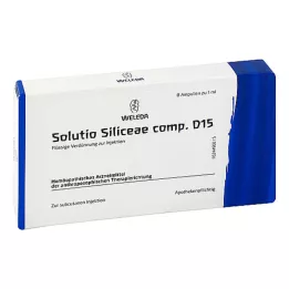 SOLUTIO SILICEAE Comp.D 15 ampulli, 8x1 ml